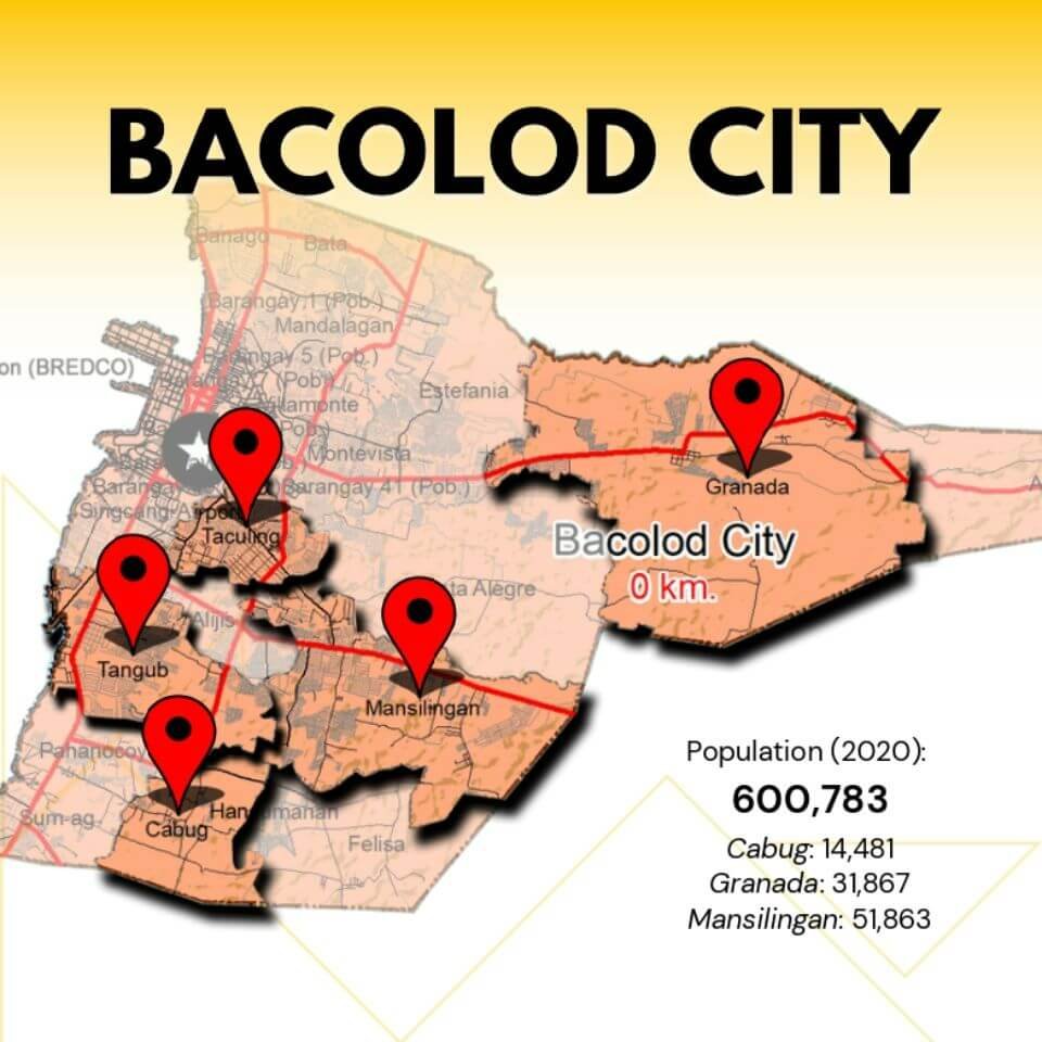 Bacolod City Available Lands - Public, Private