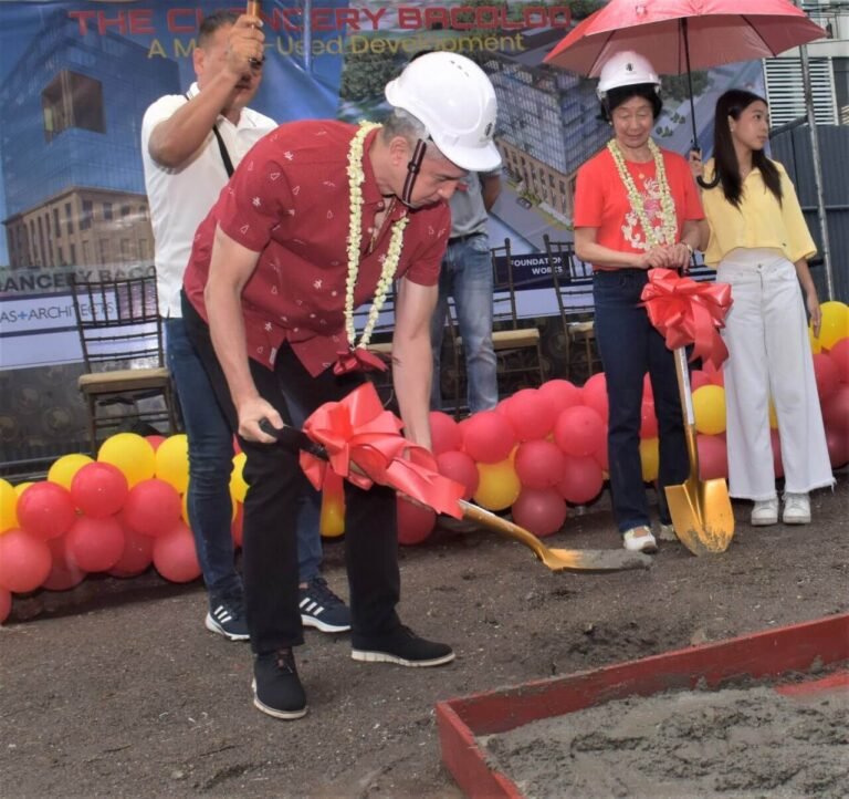 Groundbreaking Ceremony For The Construction Of The Chancery Bacolod, Inc.