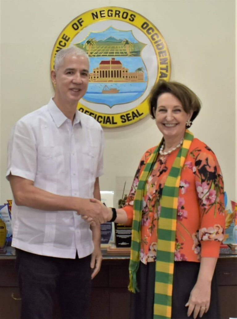 Negros Occidental Gov. Bong Lacson Welcomes US Ambassador MaryKay Carlson for Partnership Talks