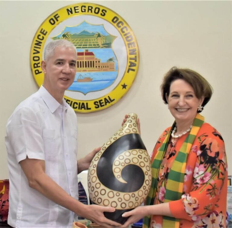 Negros Occidental Gov. Bong Lacson Welcomes US Ambassador MaryKay Carlson for Partnership Talks