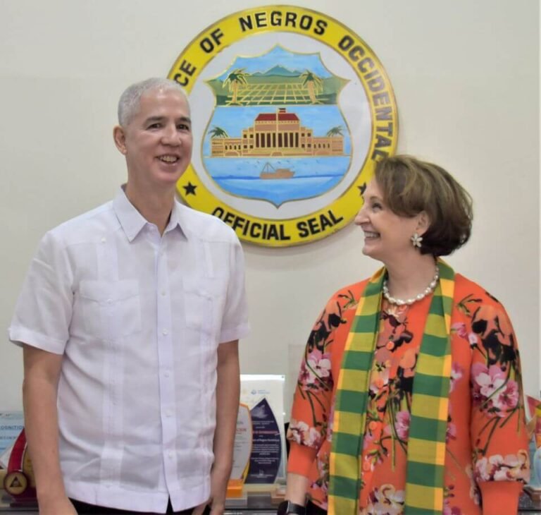 Negros Occidental Gov. Bong Lacson Welcomes US Ambassador MaryKay Carlson for Partnership Talks